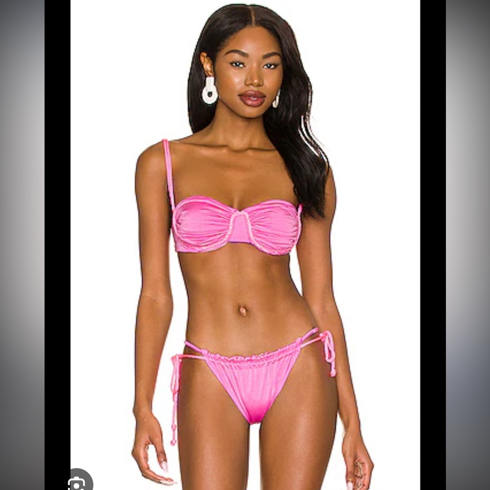 Baobab Lula bubblegum Barbie pink bikini set top and bottom 🐚👙👛